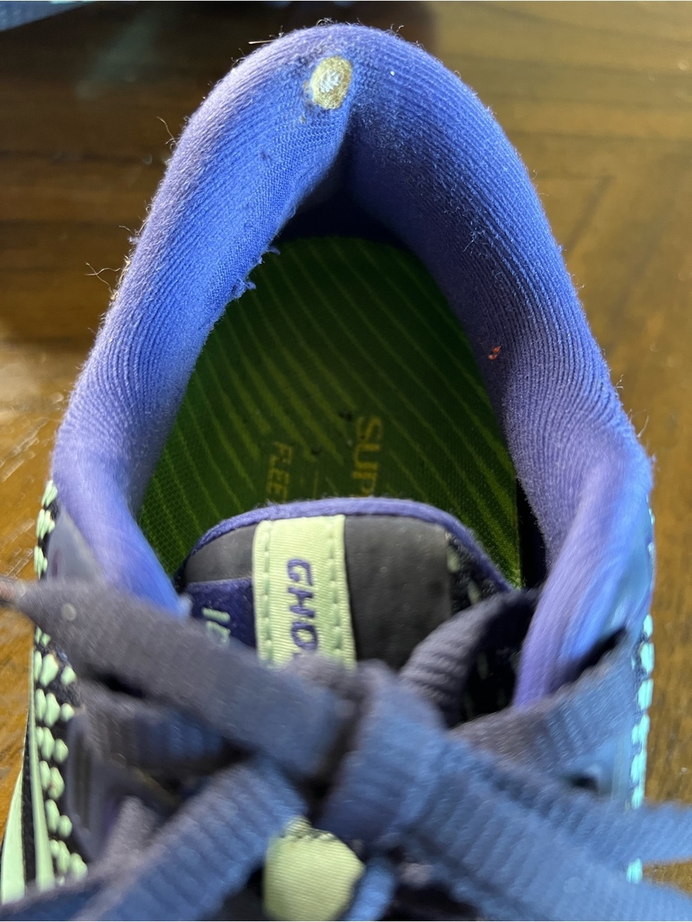 BROOKS WOMEN'S GHOST 14 Size 9 Navy Running Shoe - Picture 5 of 6